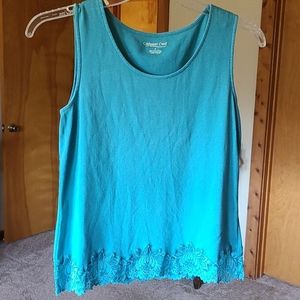 Coldwater Creek lace tank